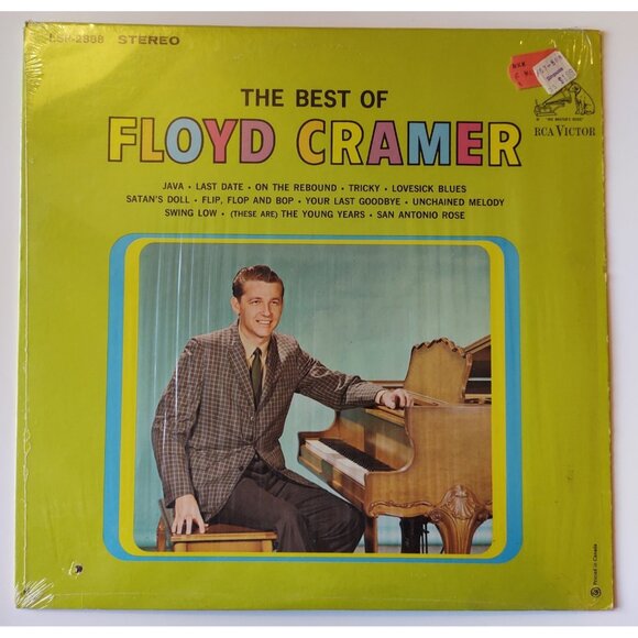 Floyd Cramer The Best Of LSP-2888 Stereo Mono Piano Hits Java LP 1964 - Picture 1 of 10
